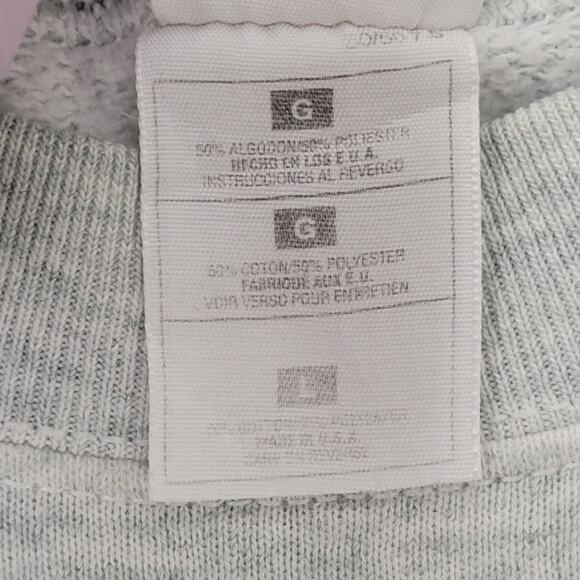 Vintage Skinner-Magnet Center Sweatshirt Womens L 23x23 Crop - Picture 7 of 13